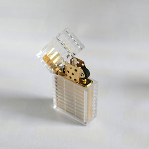 Clear lighter from Tsubota Pearl